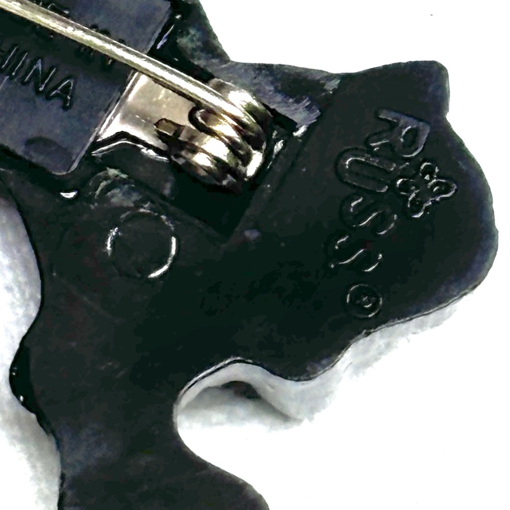 Adorable Vintage Russ Black Cat Pin! - Picture 10 of 10